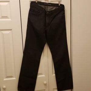 DKNY Black Straight Leg Jeans